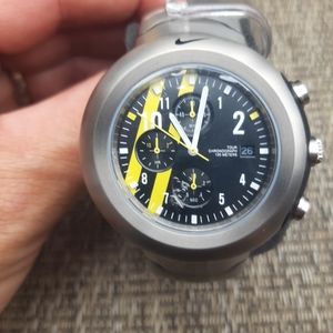 Lance Chrono titanium black 100m watch